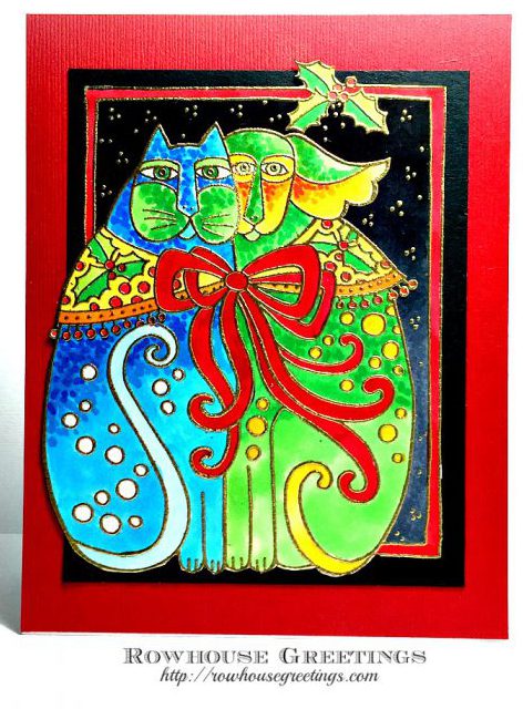Rowhouse Greetings | Kindred Spirit (Laurel Burch) by Stampendous
